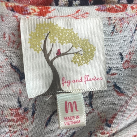 Anthropologie Fig and Flower Floral Tunic - Picture 5 of 8